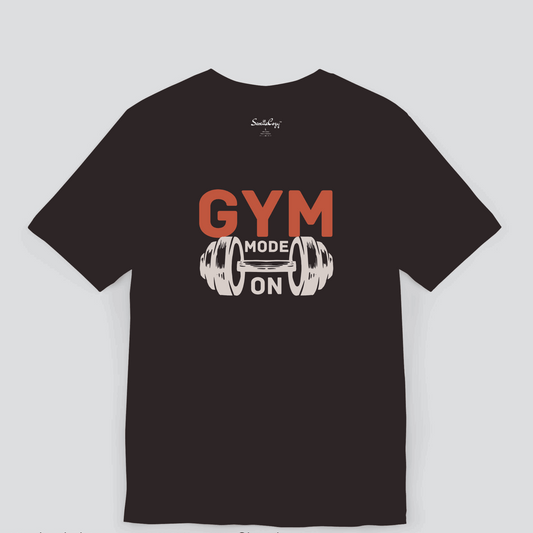 Premium GYM Mode On Fitness T-shirt for Men Image 1