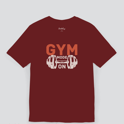 Premium GYM Mode On Fitness T-shirt for Men Image 2