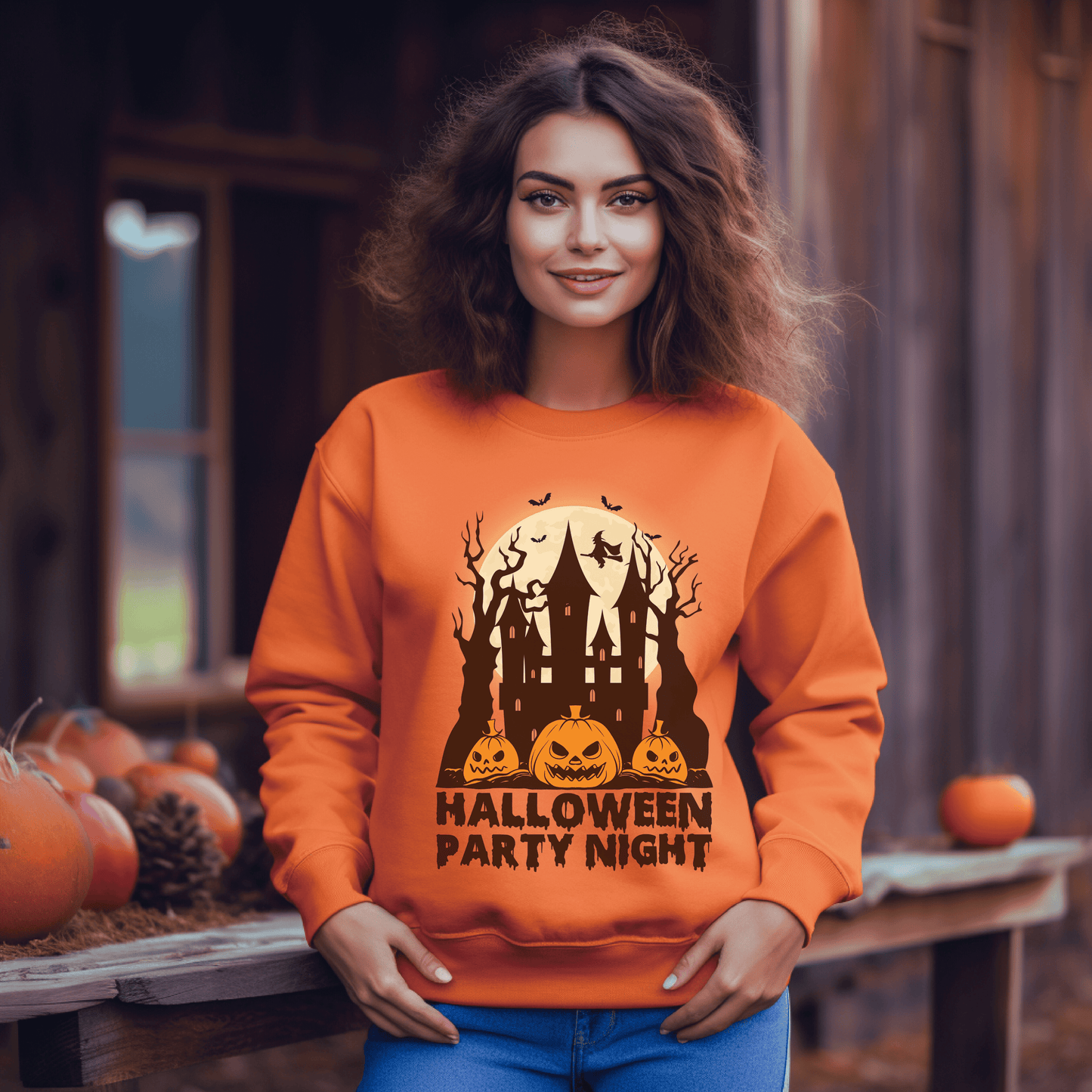 Halloween Party Night Halloween Sweatshirt