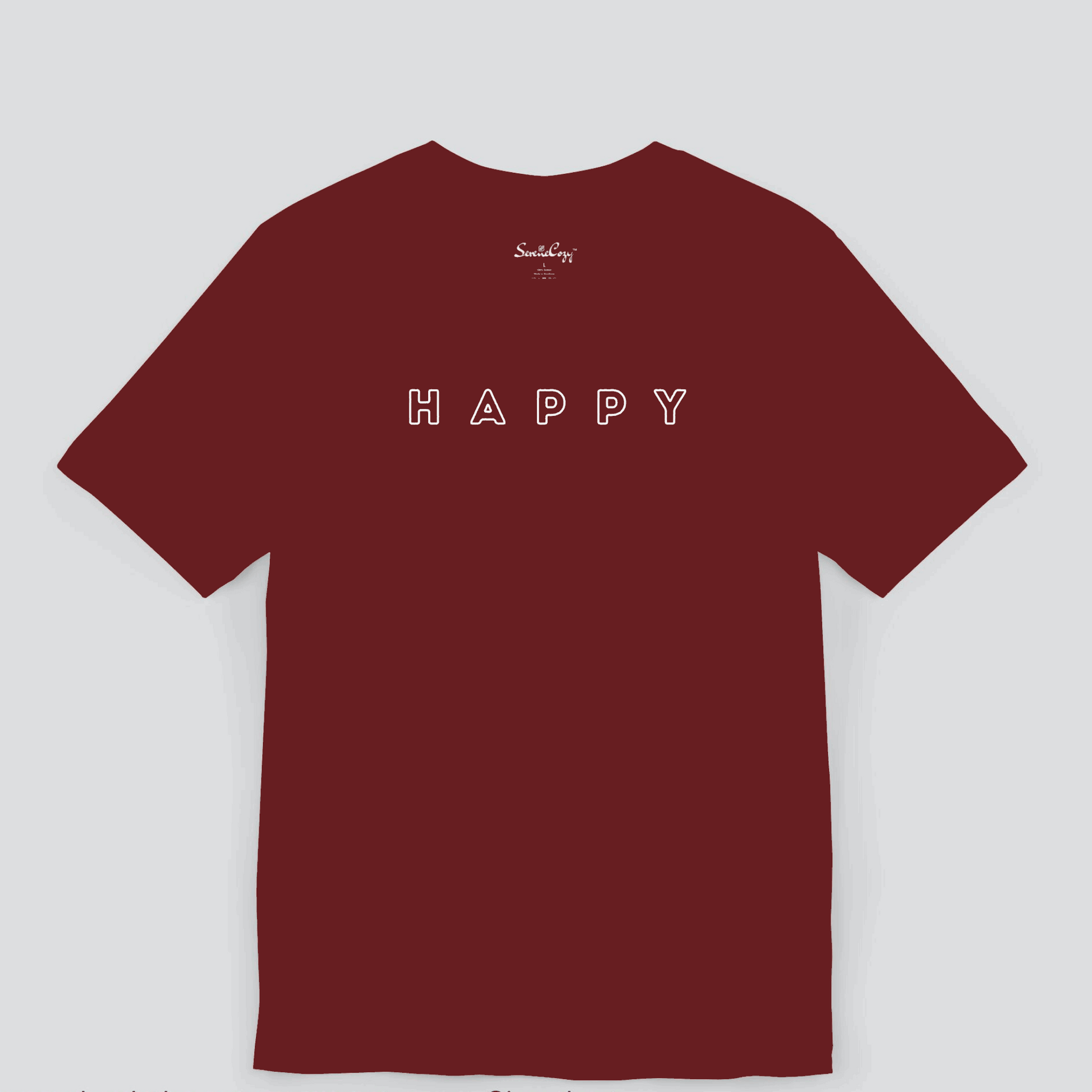 HAPPY Motivational Premium T-shirt for Men