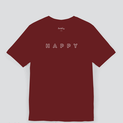 HAPPY Motivational Premium T-shirt for Men