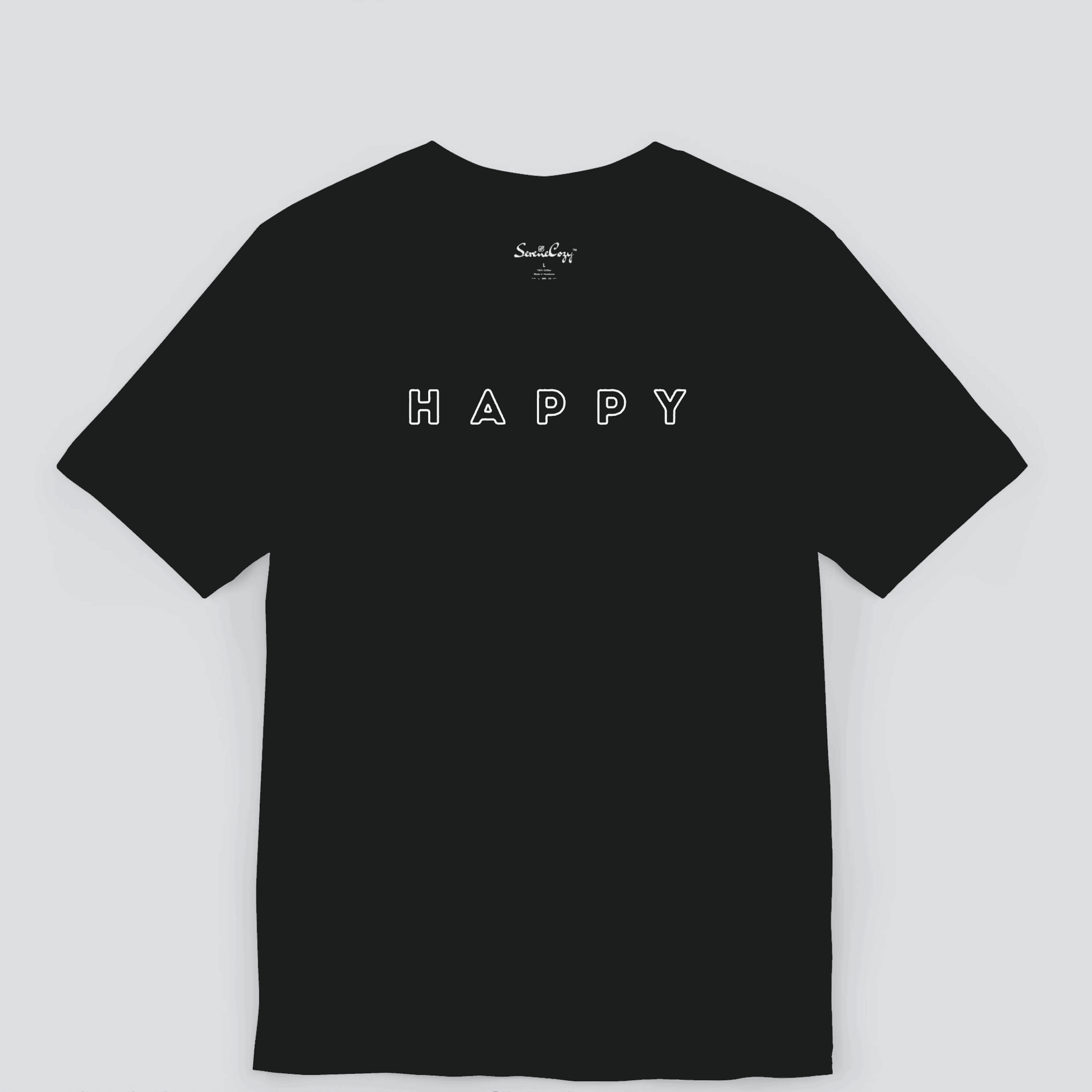 HAPPY Motivational Premium T-shirt for Men