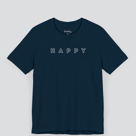HAPPY Motivational Premium T-shirt for Men