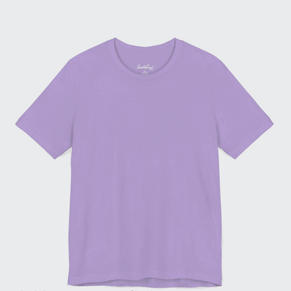 Classic Iris Lavender T-Shirt for Men Image 2