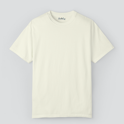 Classic Ivory Color T-Shirt for Men | Premium Quality | SereneCozy