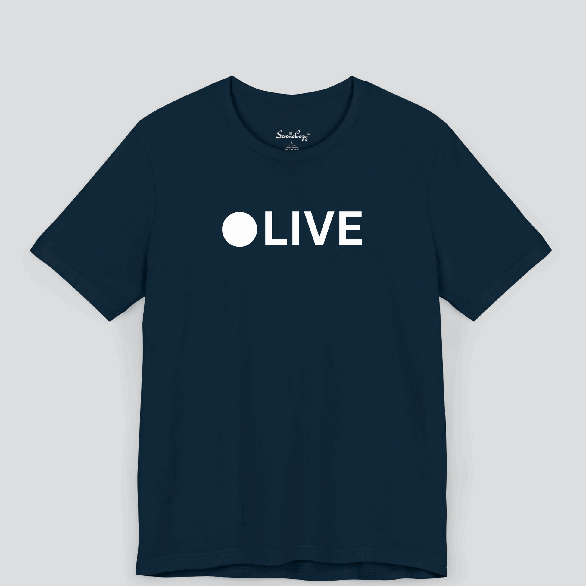 LIVE Motivational Premium Tshirt for Men