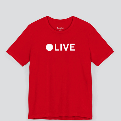 LIVE Motivational Premium Tshirt for Men
