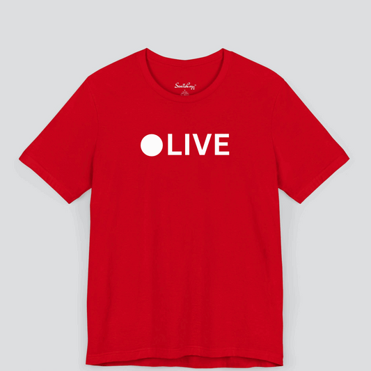 LIVE Motivational Premium Tshirt for Men