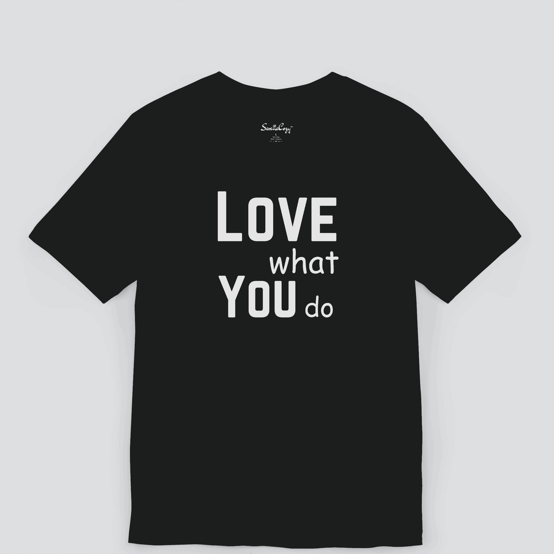 Love What You Do Motivational Premium Tshirt for Men