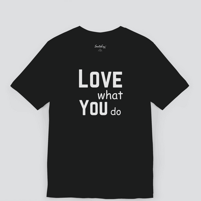 Love What You Do Motivational Premium Tshirt for Men