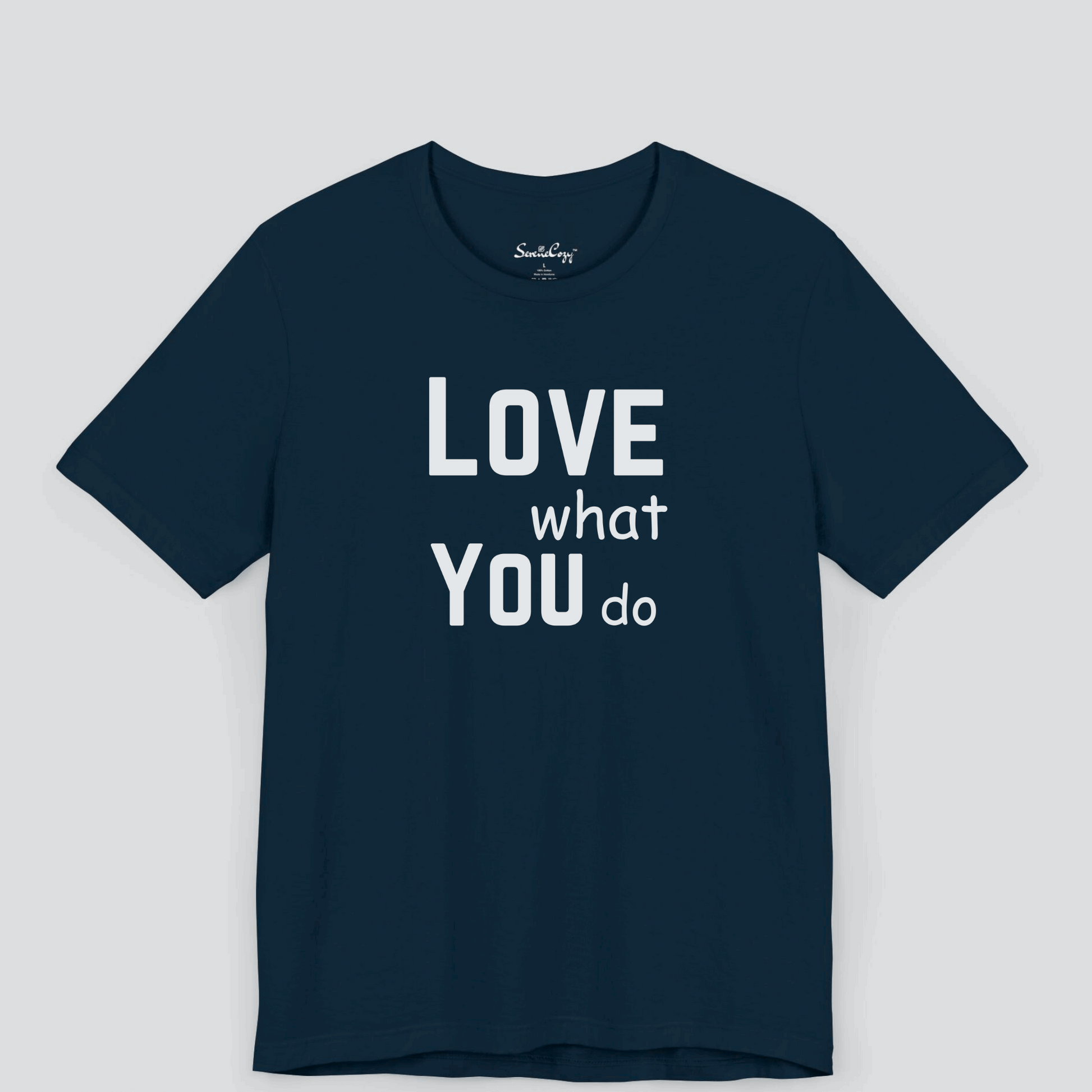 Love What You Do Motivational Premium Tshirt for Men