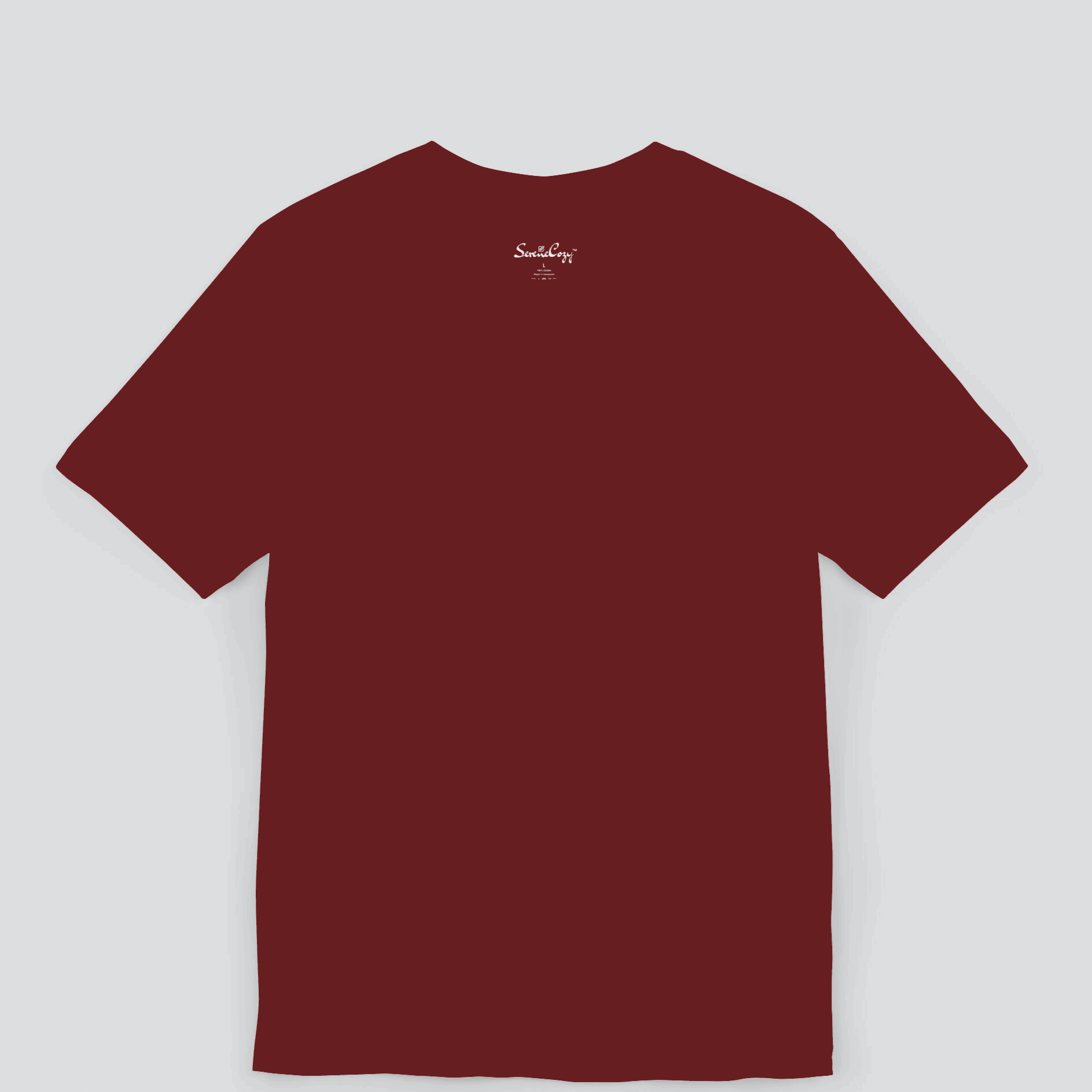 Classic Maroon T-Shirt for Men Premium Quality  front