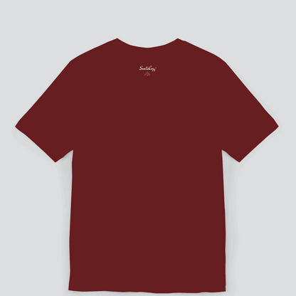 Classic Maroon T-Shirt for Men Premium Quality  front
