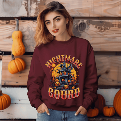 Nightmare Gourd Halloween Sweatshirt