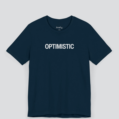 Premium OPTIMISTIC Positive Mindset T-shirt for Men Image 2