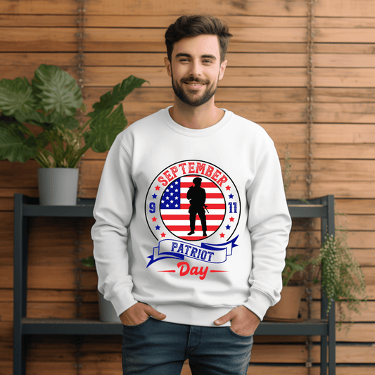 Patriotic September 9/11 Patriot Day Sweatshirt