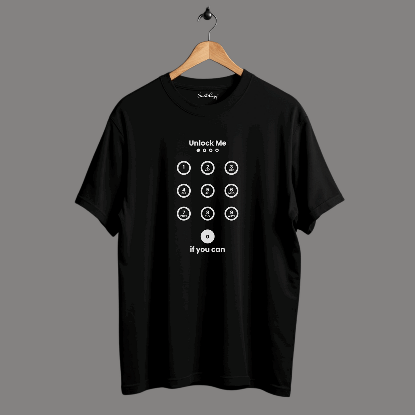 Unlock Me If You Can Oversized Premium Tshirt Tech Style