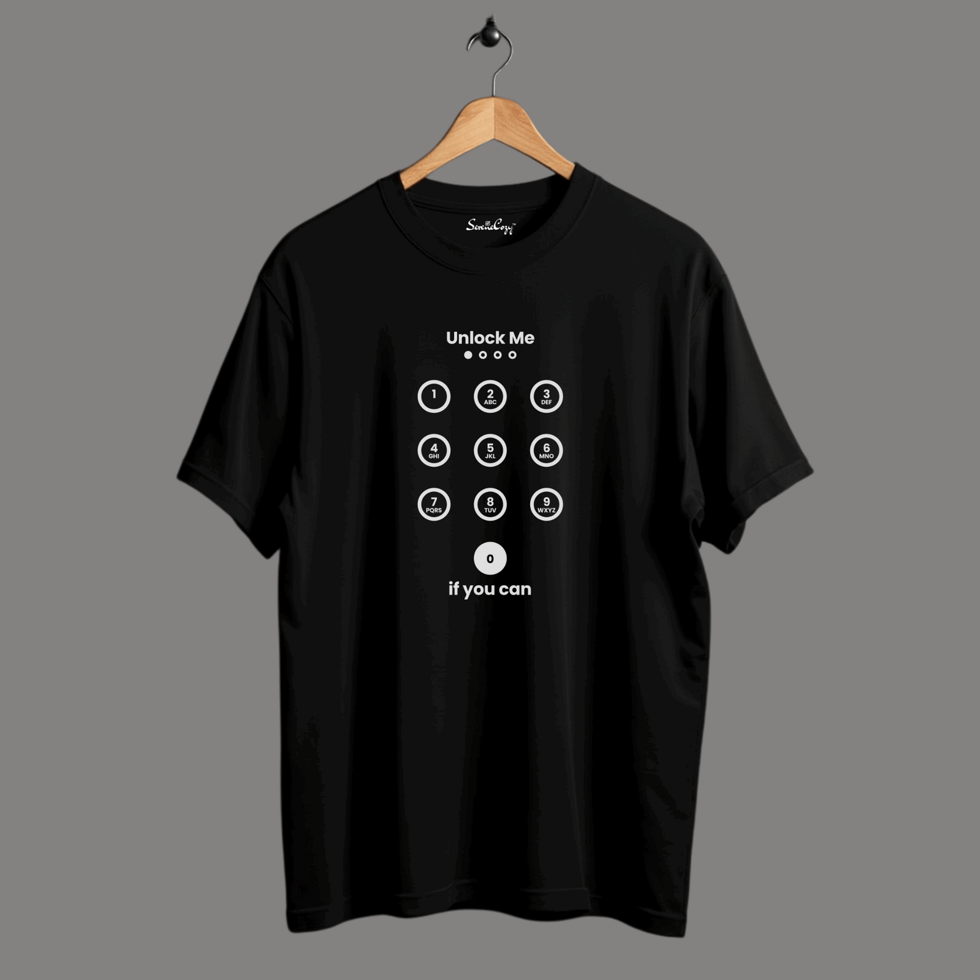 Unlock Me If You Can Oversized Premium Tshirt Tech Style