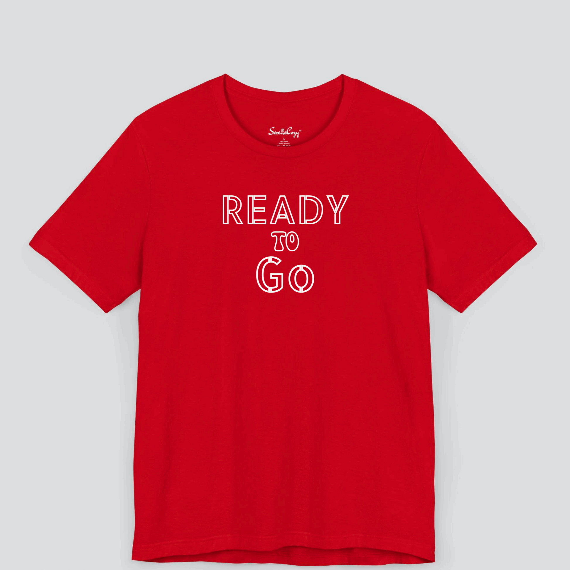 Ready To Go Motivational Premium Tshirt for Men