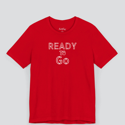Ready To Go Motivational Premium Tshirt for Men