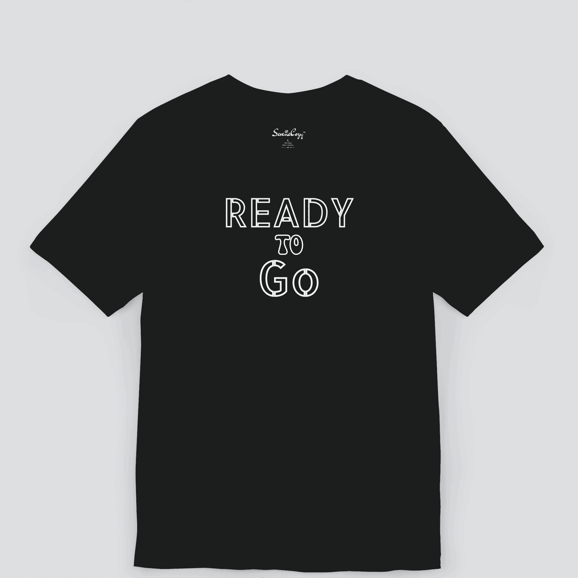 Ready To Go Motivational Premium Tshirt for Men