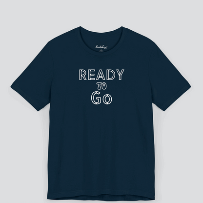 Ready To Go Motivational Premium Tshirt for Men