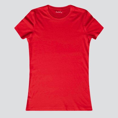Classic Red T-Shirt for Women | Premium Quality | SereneCozy