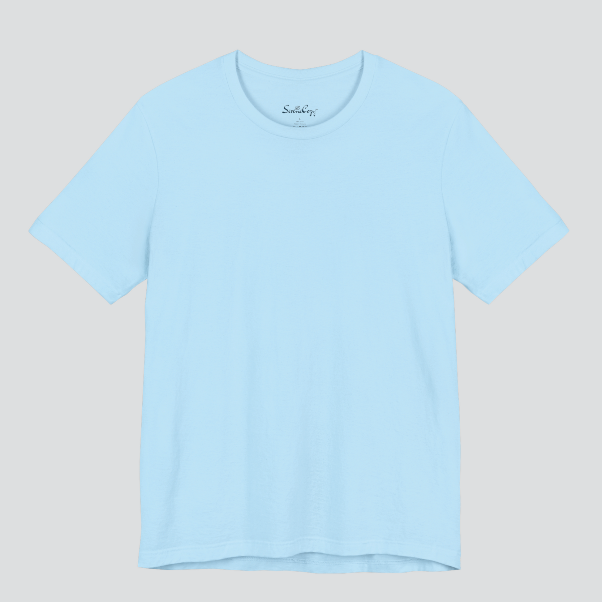 Classic Surf Blue color T-Shirt for Men | Premium Quality