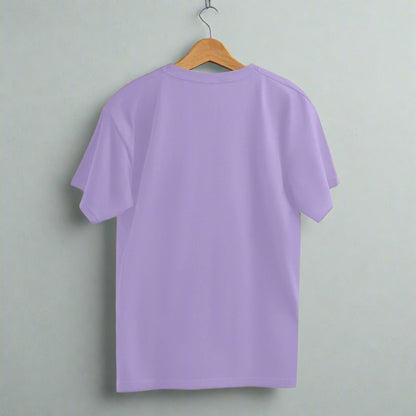 Mandala Art Purple Oversized T-shirt back