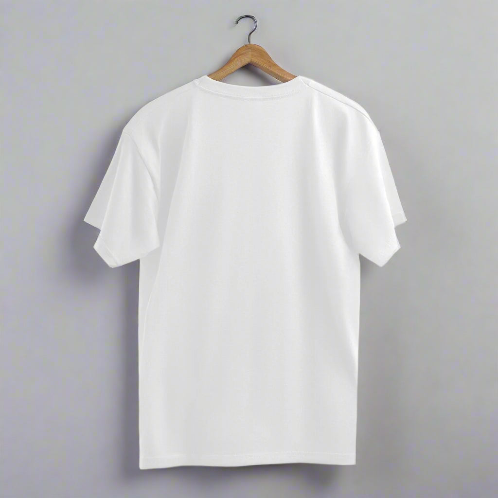 Love Fueled Oversized T-Shirt White back