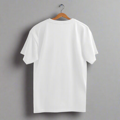 Smile Like a Banana Oversized T-Shirt Fun & Quirky White back