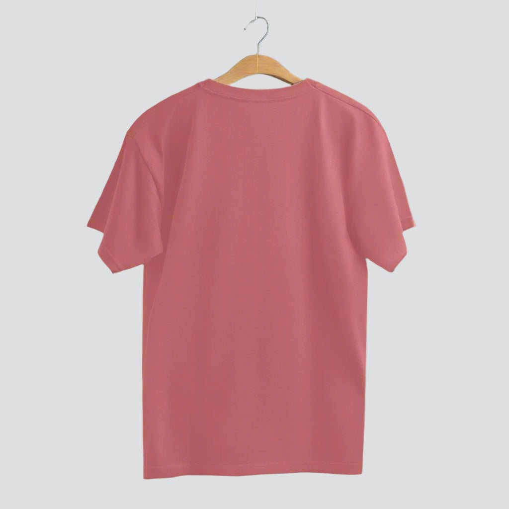 Premium Dusty Rose Oversized T-shirt back