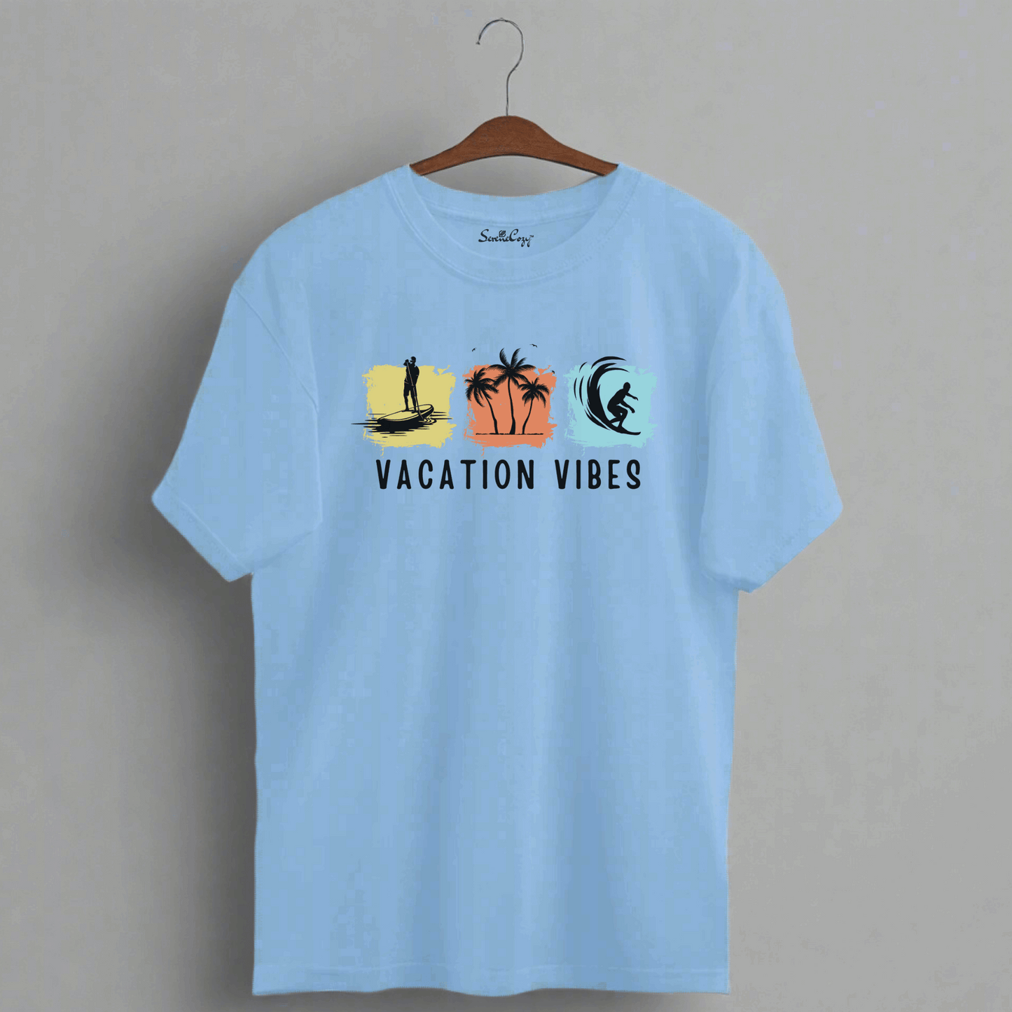 VACATION VIBES Oversized Premium Tshirt - Holiday T-shirt