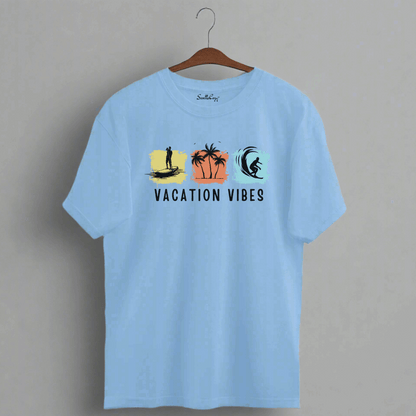 VACATION VIBES Oversized Premium Tshirt - Holiday T-shirt