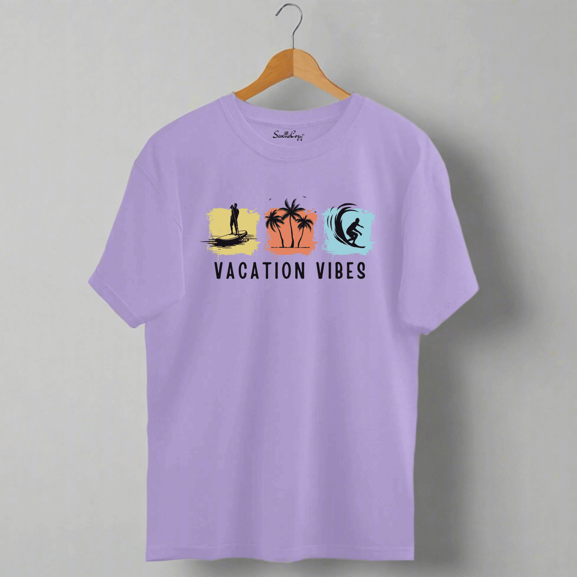 VACATION VIBES Oversized Premium Tshirt - Holiday T-shirt