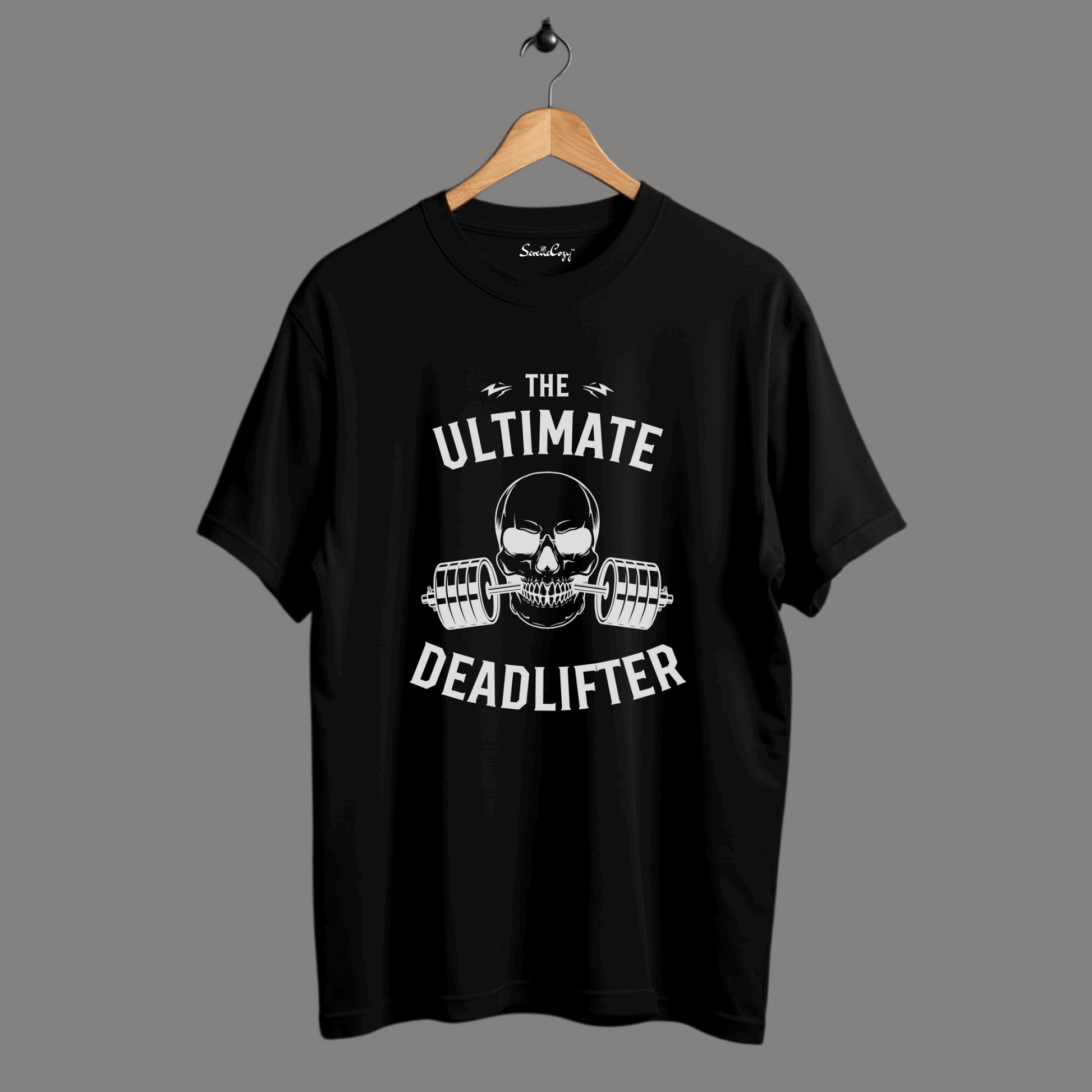 THE ULTIMATE DEADLIFTER Gym Oversized Premium Tshirt