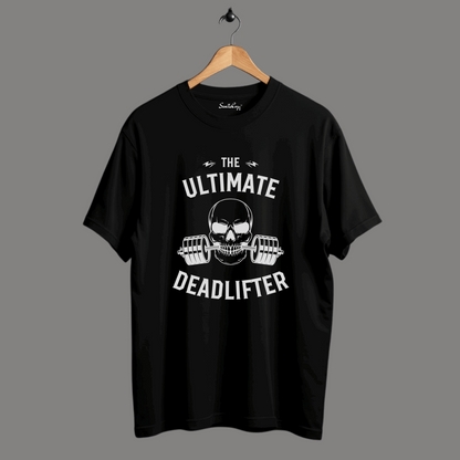 THE ULTIMATE DEADLIFTER Gym Oversized Premium Tshirt
