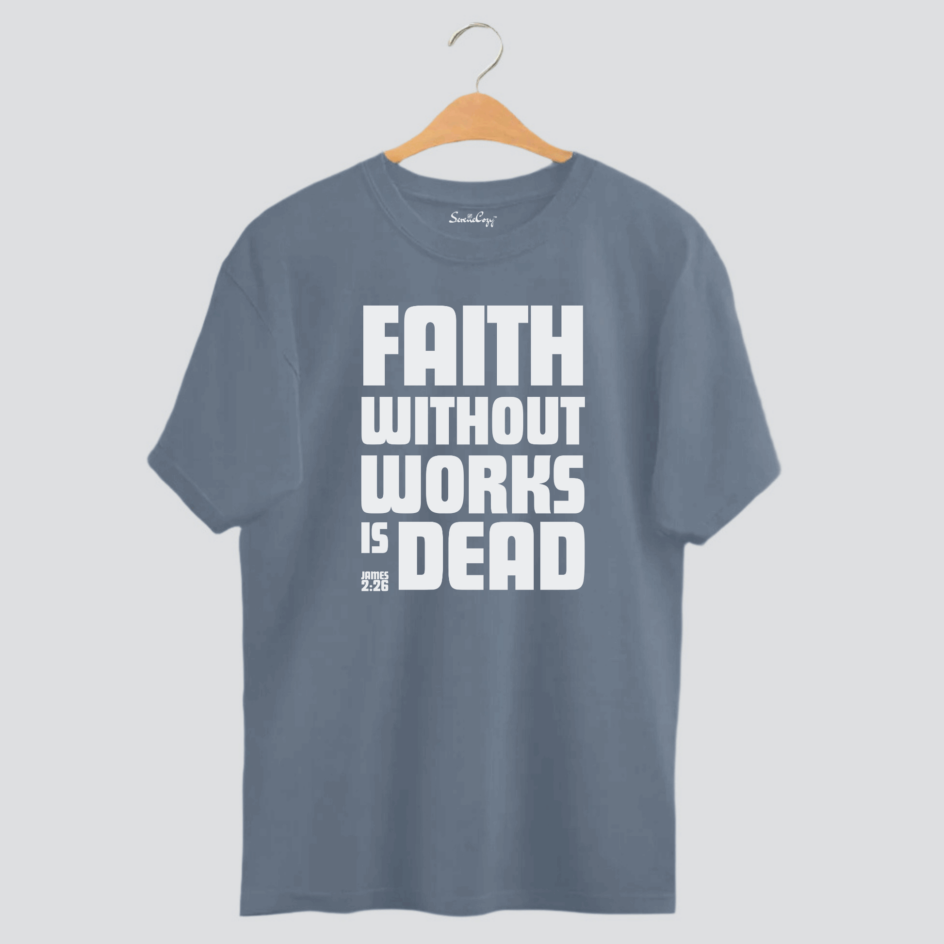 Faith Without Works is Dead Oversized Premium Tshirt