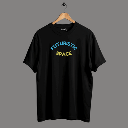 Futuristic Space Oversized T-shirt | Premium Indian Cotton