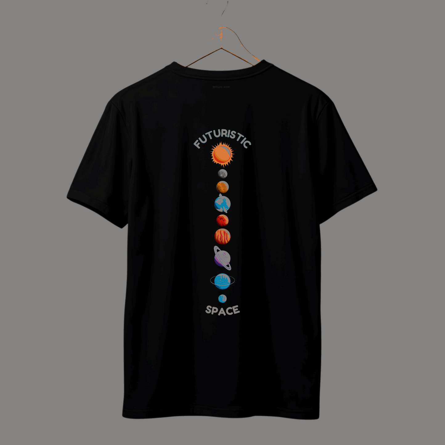 Futuristic Space Oversized T-shirt | Premium Indian Cotton