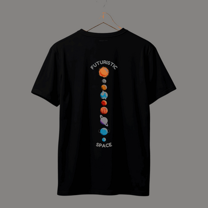 Futuristic Space Oversized T-shirt | Premium Indian Cotton