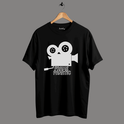 Frame Fanatic Black Oversized T-Shirt