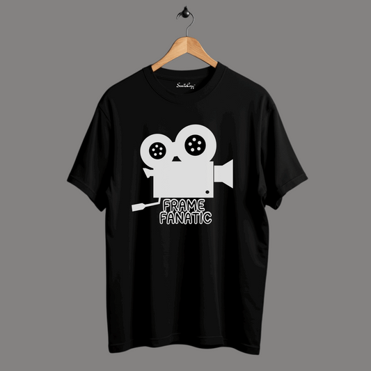 Frame Fanatic Black Oversized T-Shirt