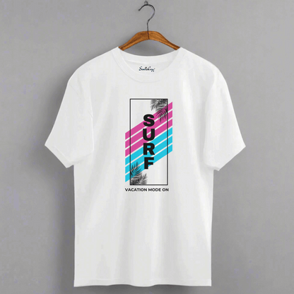 SURF Vacation Mode On Oversized Premium Tshirt
