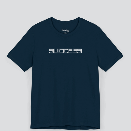 Premium SUCCESS Motivational T-shirt for Men Image 1
