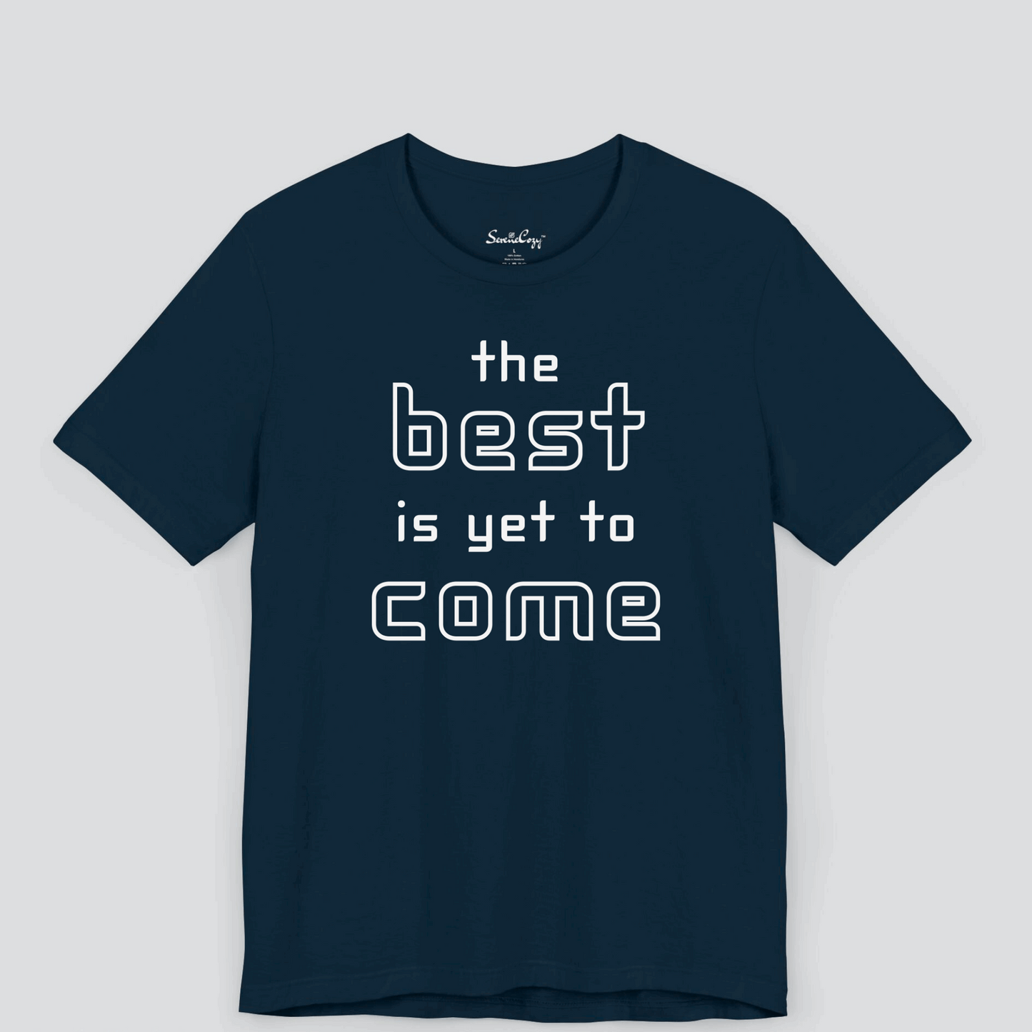 The Best is Yet to Come Motivational Premium Tshirt for Men