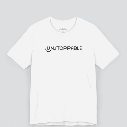 Premium Unstoppable Motivational T-shirt for Men Image 1